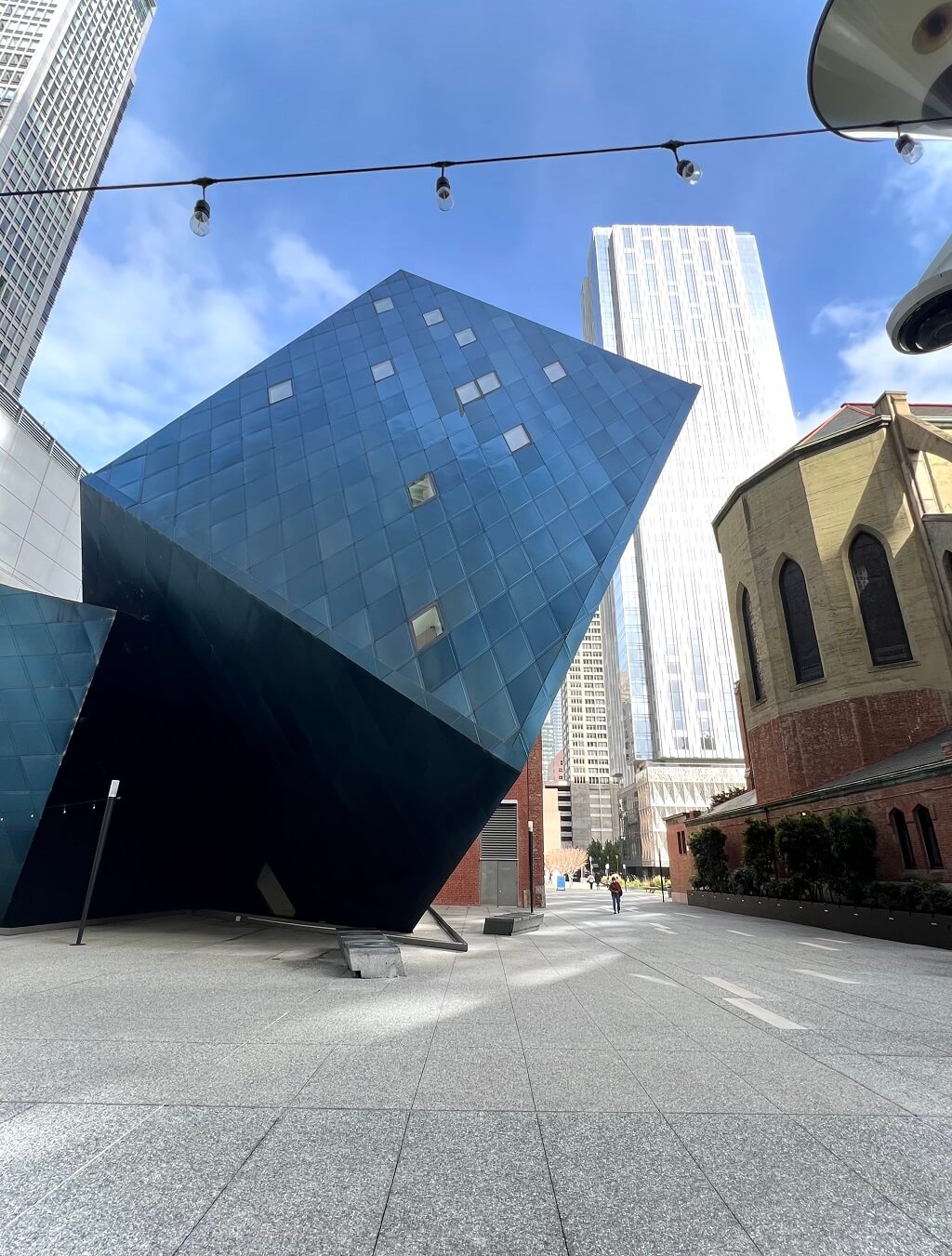 Jessie Square View of Contemporary Jewish Museum's Yud Gallery