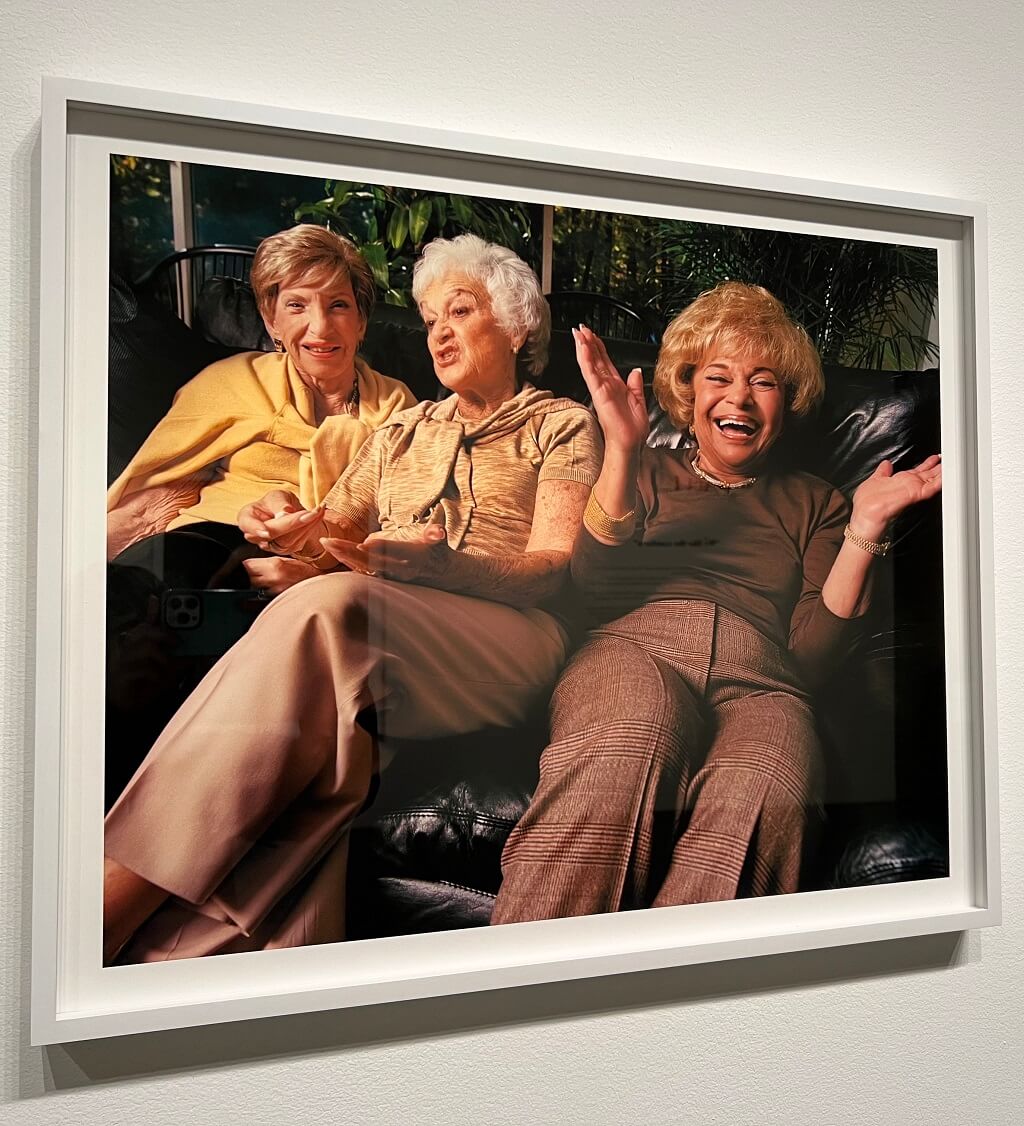 Grandma with Auntie Dorothy and Aunt Doris, 2002 by Gillian Laub