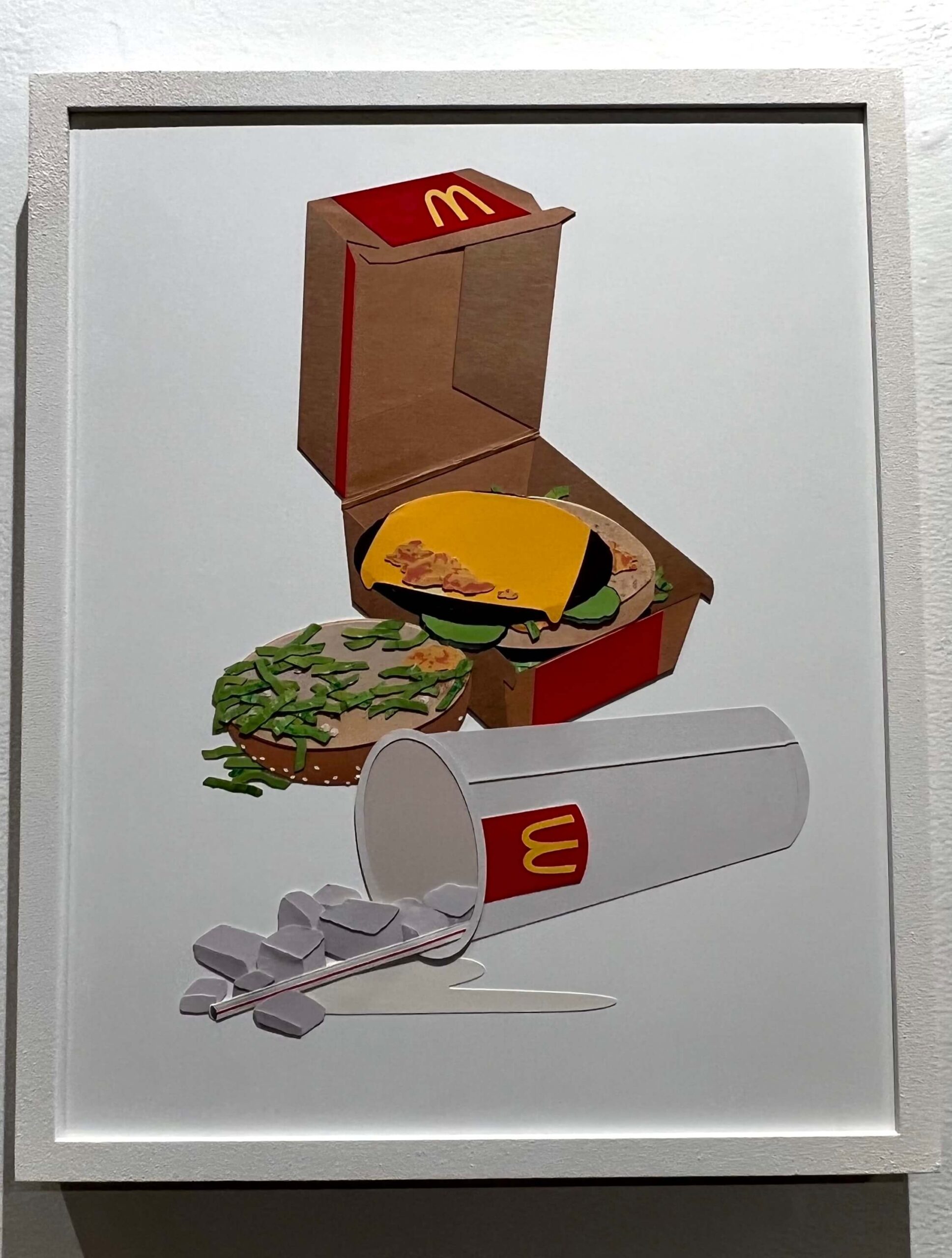 Austen Zombres. Dropped My Food, 2023.Curb Appeal @ Incline Gallery, SF