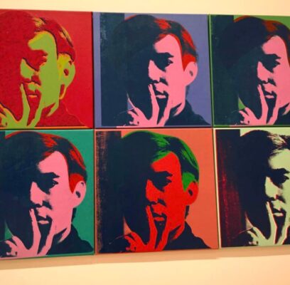Andy Warhol Eating a Hamburger | Happy 95th Birthday Andy Warhol! | Born on August 6