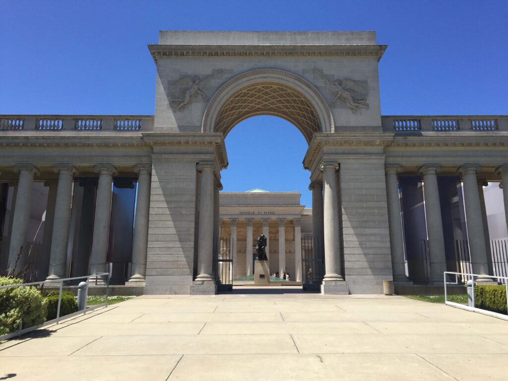 Legion of Honor Museum Entrance, SF