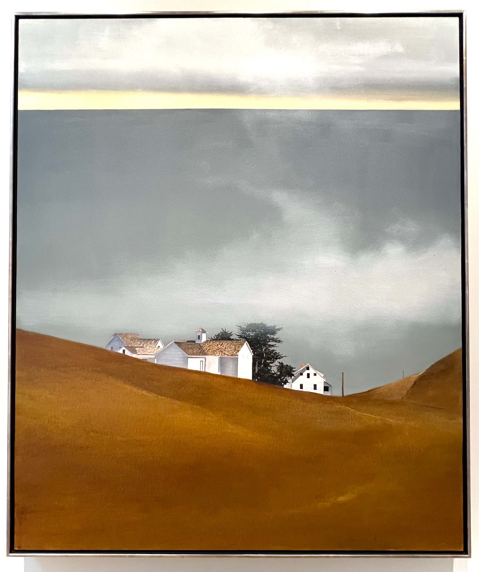 Michael Gregory. Lands End, 2023. California Gold. Berggruen Gallery, SF.