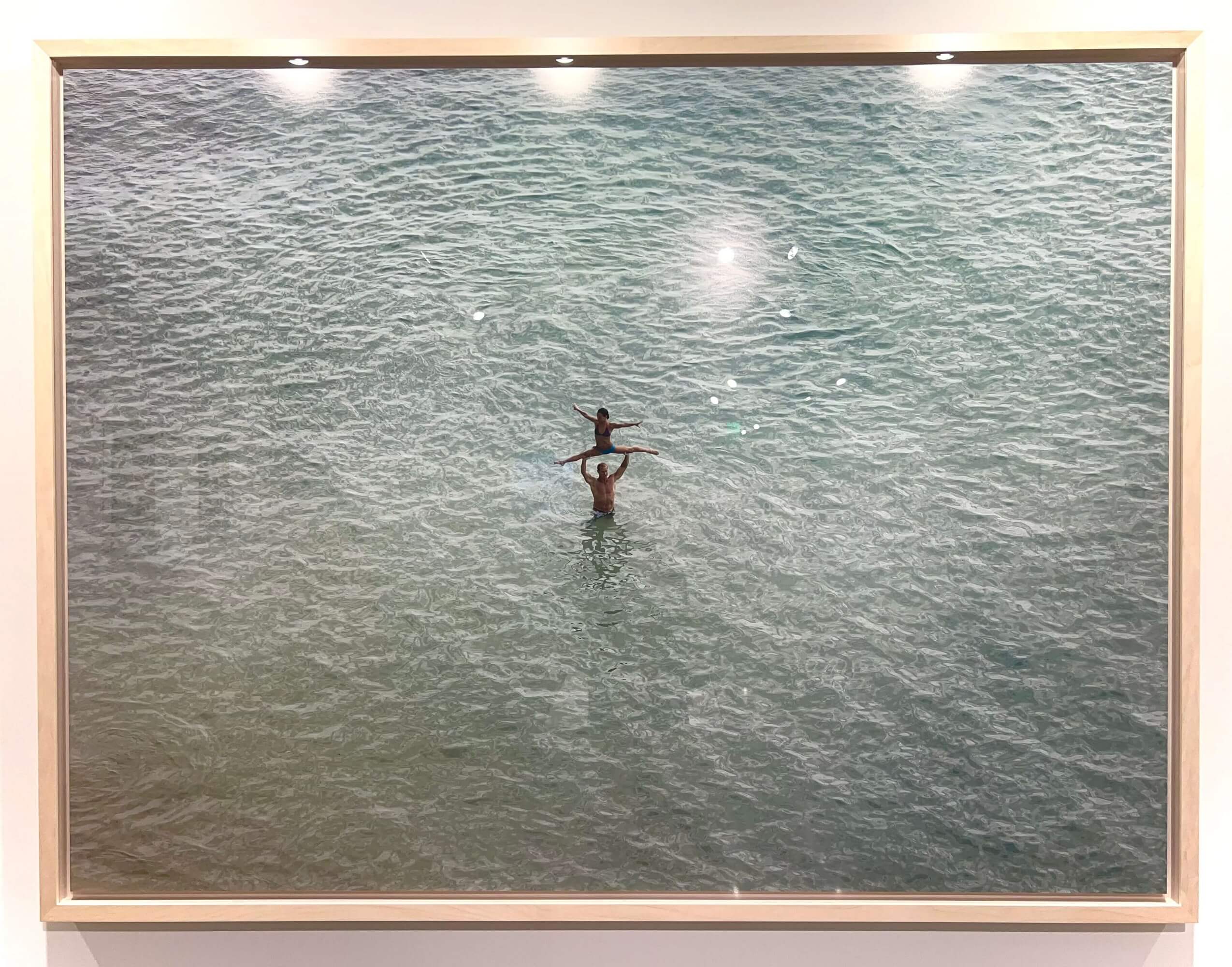 Richard Misrach. Untitled (Acrobart Super Grid #8), 2012. California Gold. Berggruen Gallery, SF.