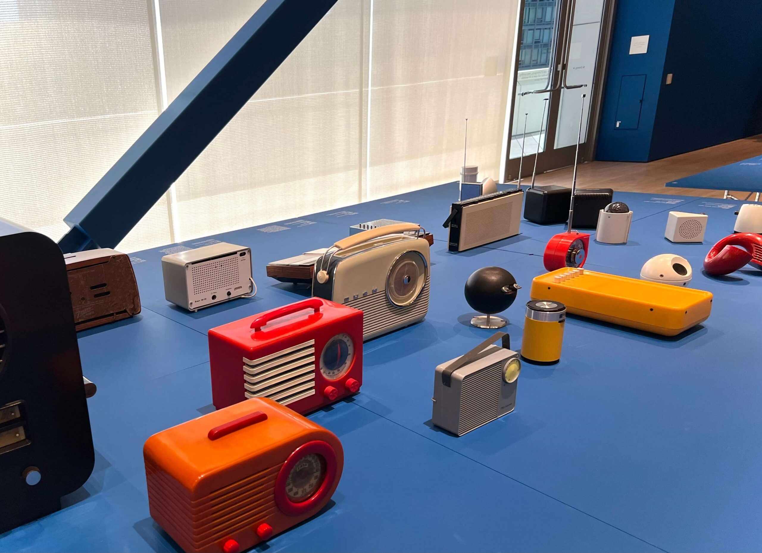 Vintage Radios. Art of Noise. SFMOMA, San Francisco.