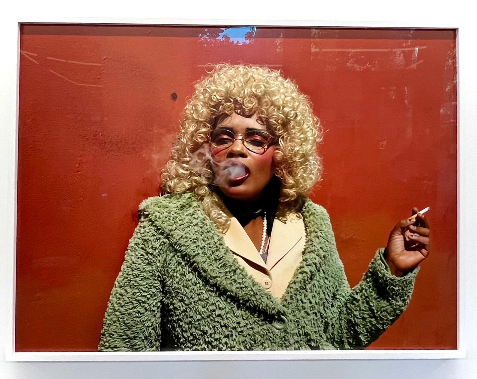 Pieter Hugo. Untitled (smoking), 2014. San Francisco. Pieter Hugo: Californian Wildflowers. Jonathan Carver Moore, SF.