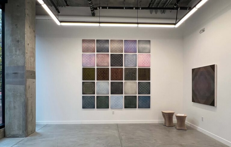 installation view carrie ann plank cacophony jonathan carver moore san francisco a love letter to art 768x489