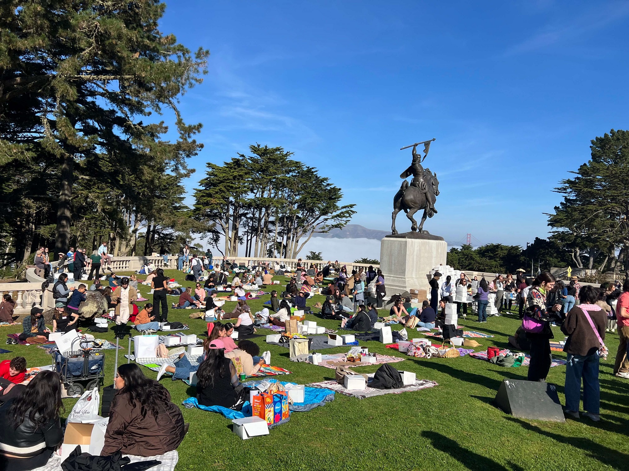 Legion of Honor Centennial Celebration, Nov 9, 2024. Legion of Honor, SF.