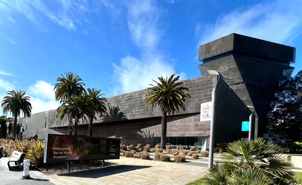 de Young Museum in Golden Gate Park, San Francisco.