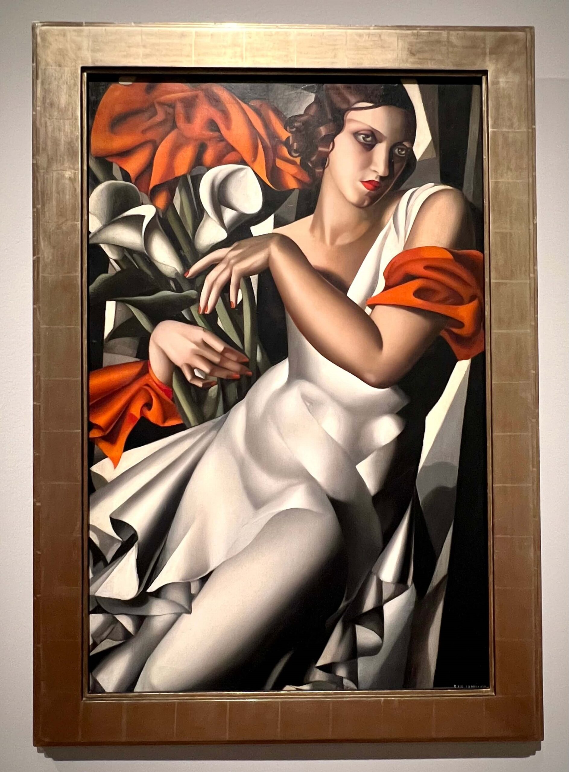 Tamara de Lempicka. Portrait of Ira P., 1931. de Young Museum, SF.