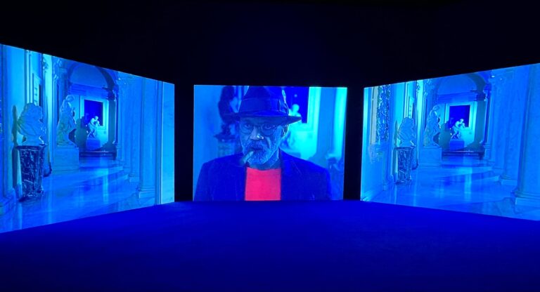 isaac julien installation view baltimore 2003 feat melvin van peebles isaac julien i dream a world de young museum a love letter to art 768x416