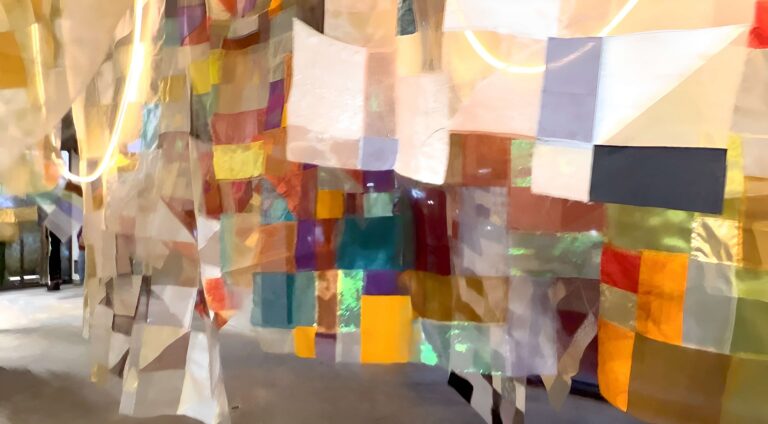 holly wong mending light 2023 courtesy slate contemporary the art of fashion karl san francisco a love letter to art 768x424