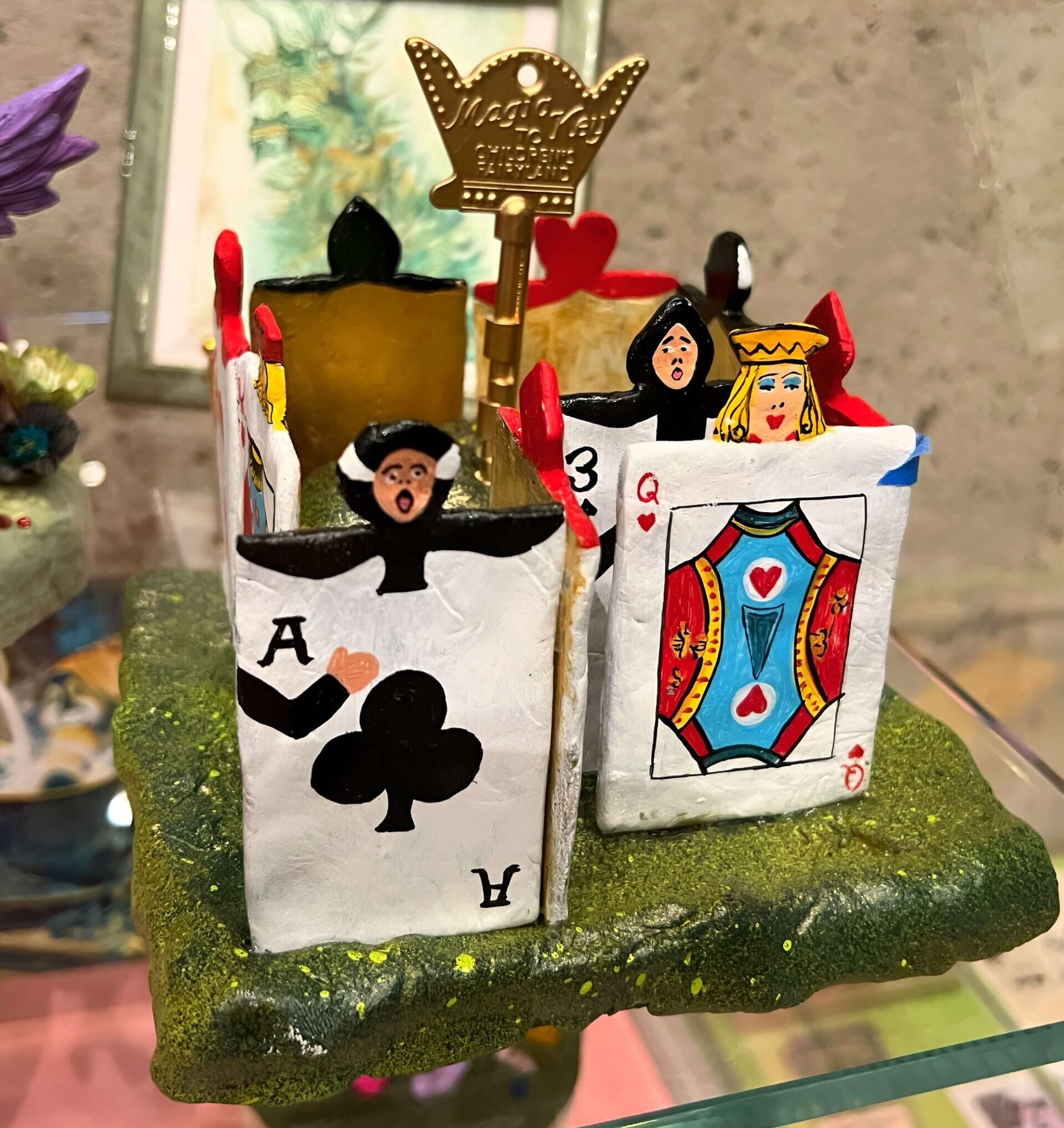 Alice Card Maze by Mario A. Navasero. Fairyland at 75. OMCA, Oak.