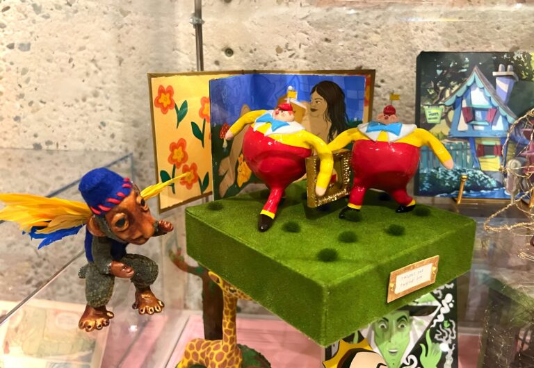 works by kristi holohan yina kim jason toney gina m contreras michael wertz fairyland at 75 omca oakland a love letter to art 768x530