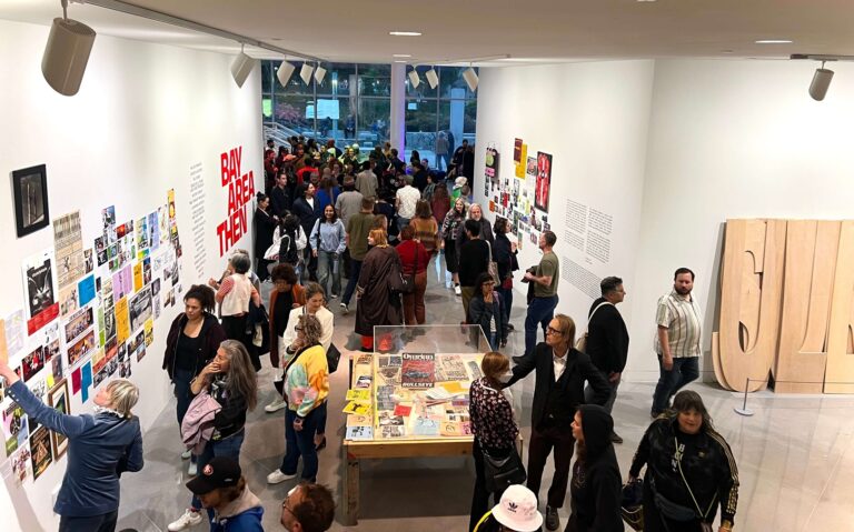 installation view bay area then ybca san francisco a love letter to art 768x479
