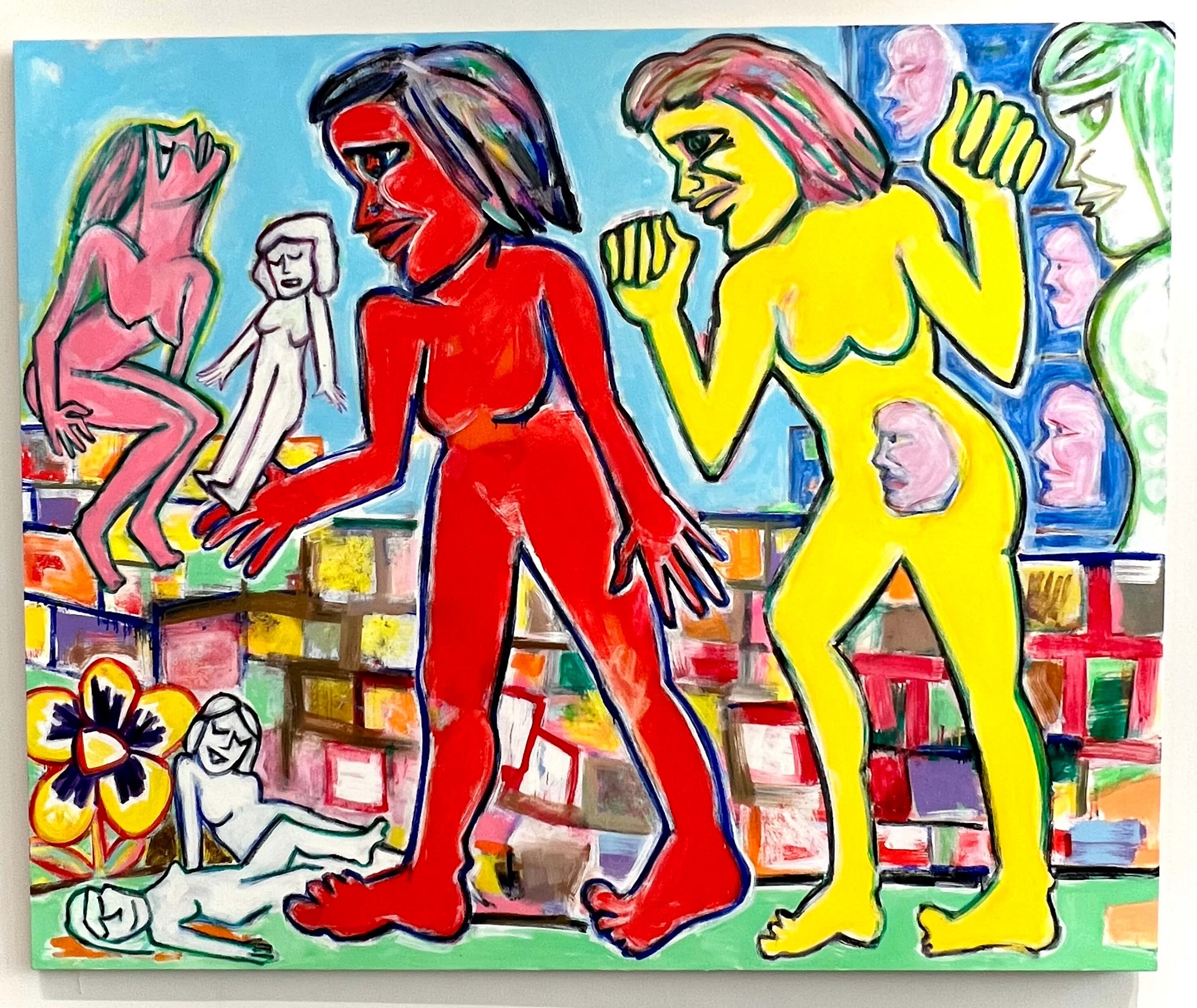 Ruby Neri. On the Wall, 2025. Bay Area Then. YBCA, SF.