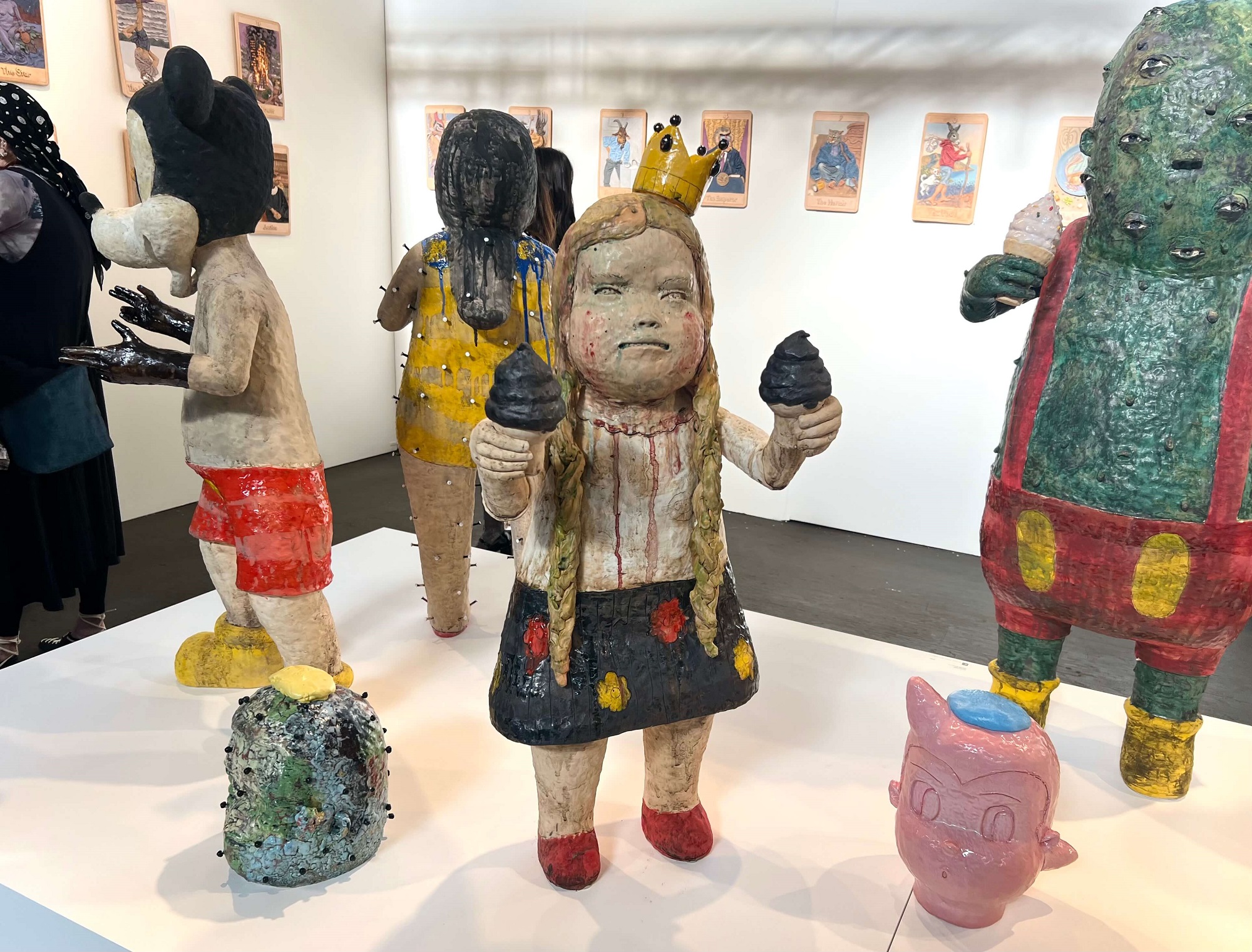 Duane Reed Gallery’s Kensuke Yamada Sculptures. SF Art Fair, 2025.