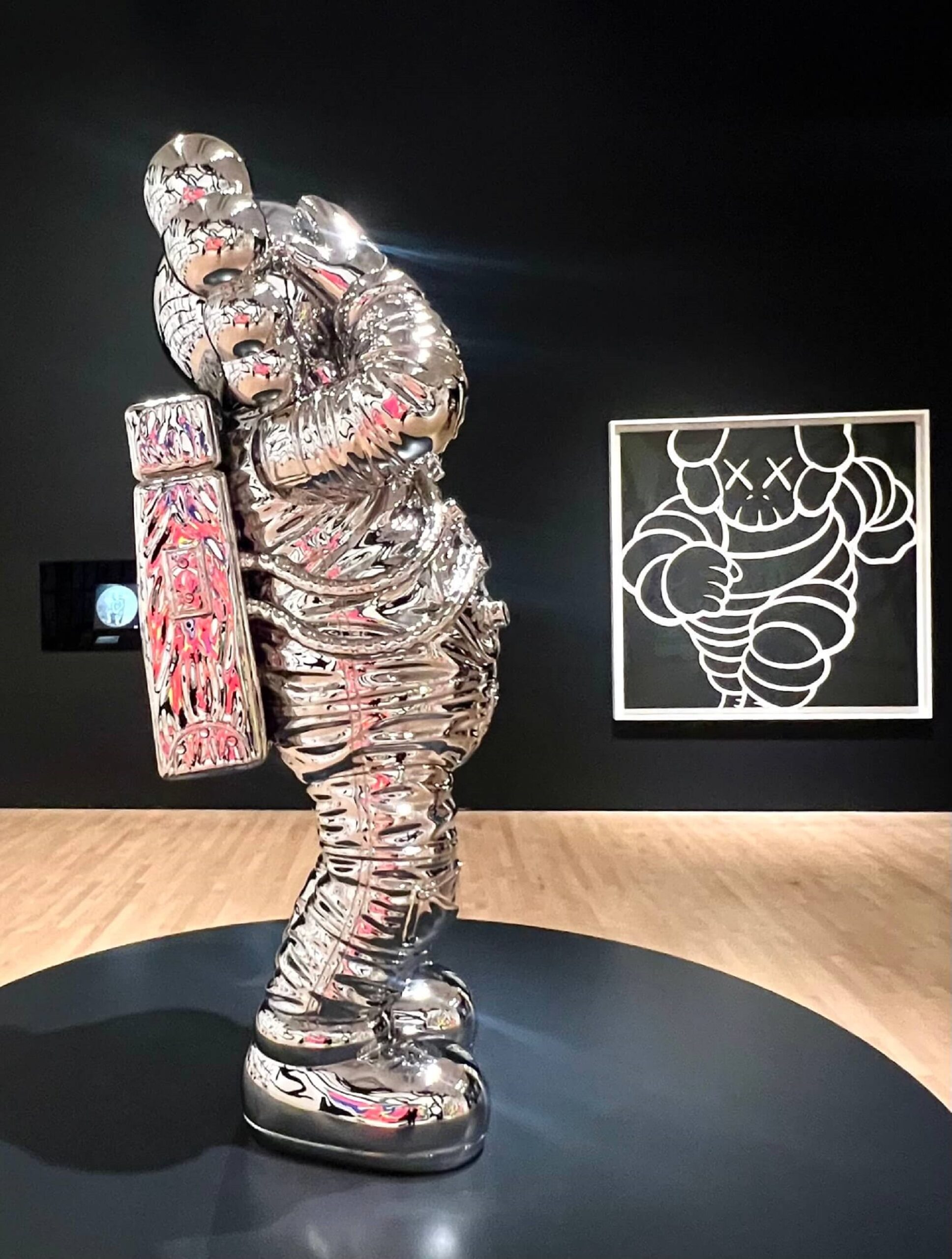 KAWS. SPACE, 2021 and CHUM, 2002. KAWS: FAMILY. SFMOMA, SF.