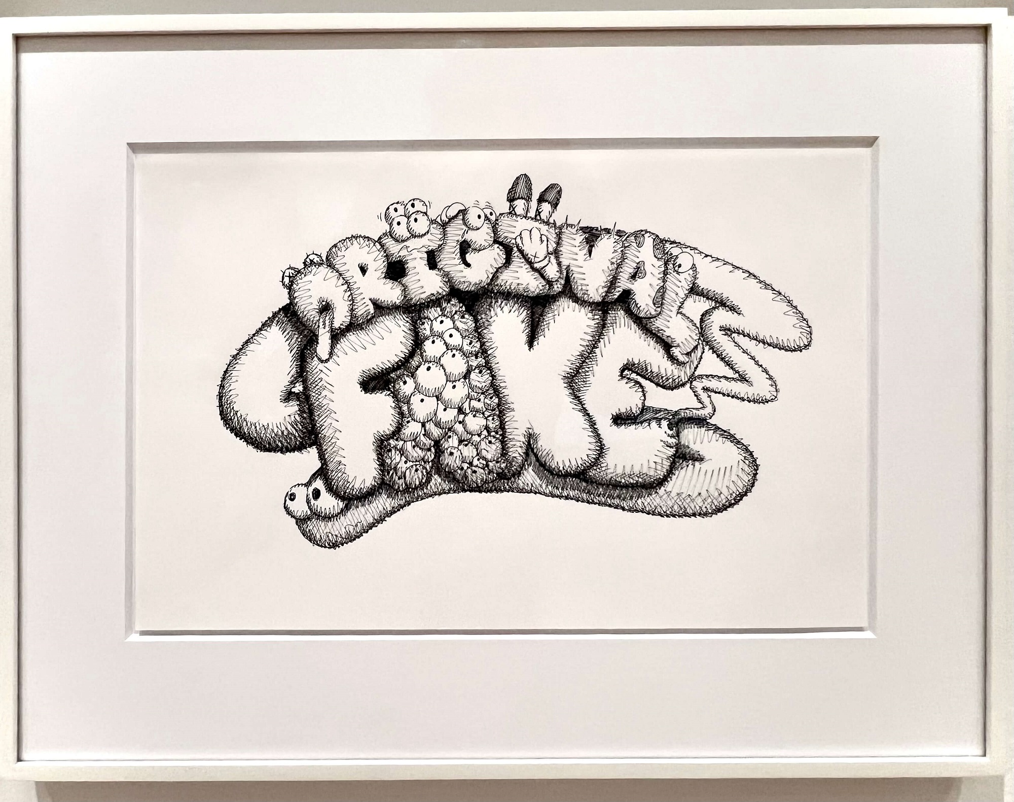 KAWS. UNTITLED (ORGINALFAKE), 2007. KAWS: FAMILY. SFMOMA, SF.