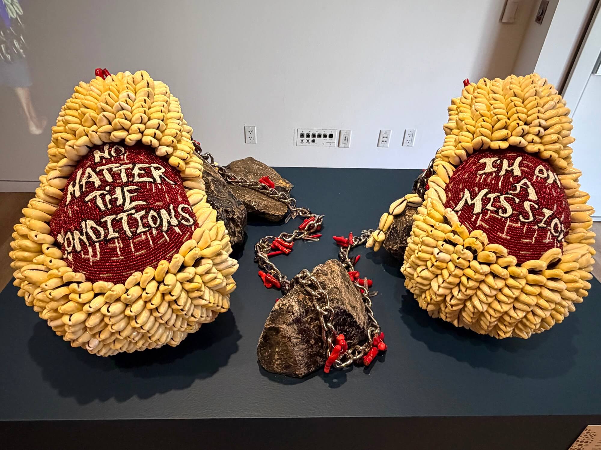 Demetri Broxton. On A Mission, 2022. Demetri Broxton: Ancestral Echoes. MoAD, SF.
