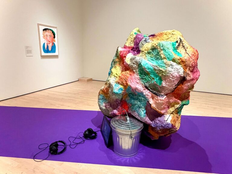 david hockney celia with green hat 1984 rachel harrison hoarders 2012 sfmoma san francisco matisses femme au chapeau a modern scandal a love letter to art 768x576