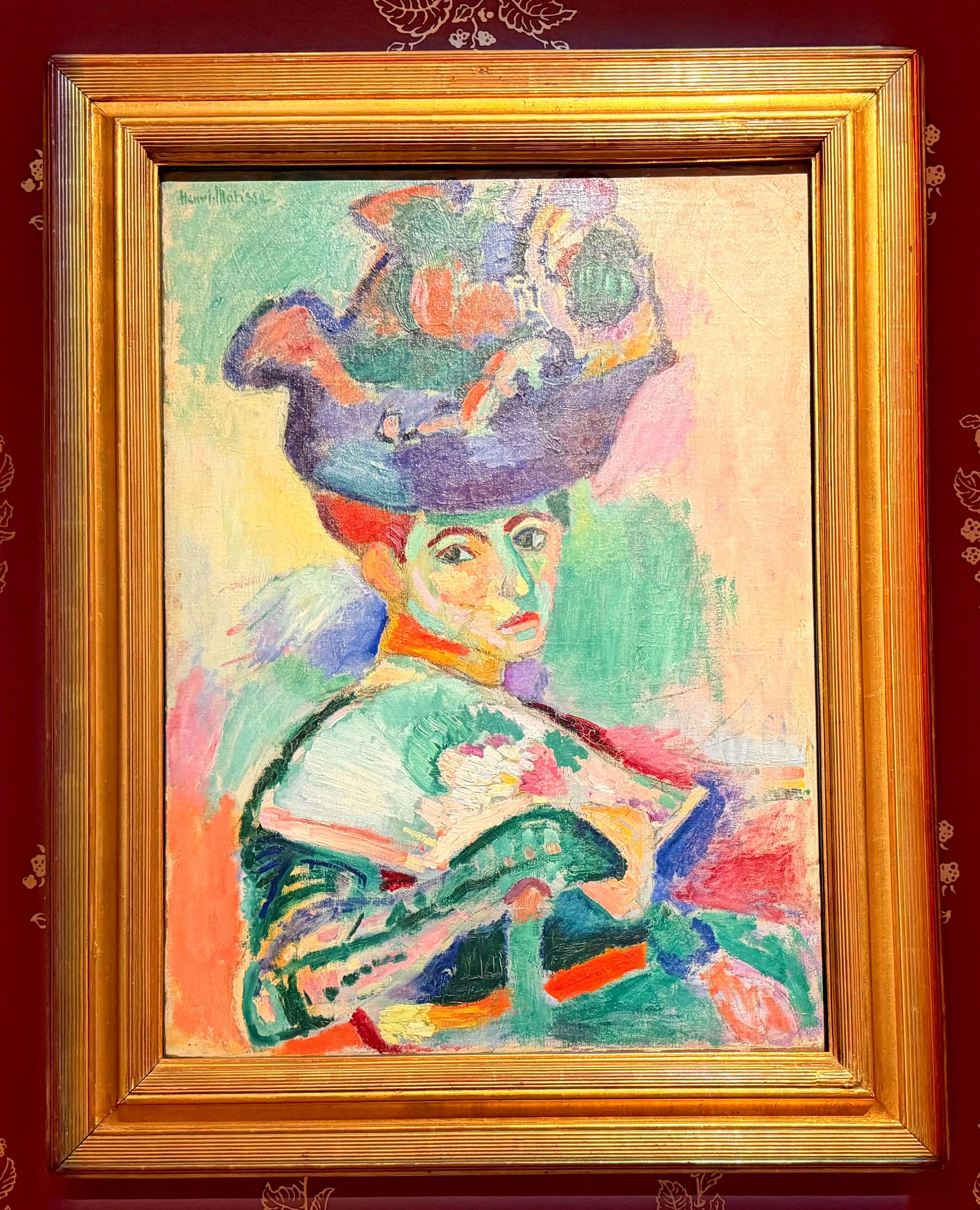 Henri Matisse. Femme au chapeau (Woman with a Hat), 1905. Matisse’s Femme au chapeau: A Modern Scandal. SFMOMA, SF.
