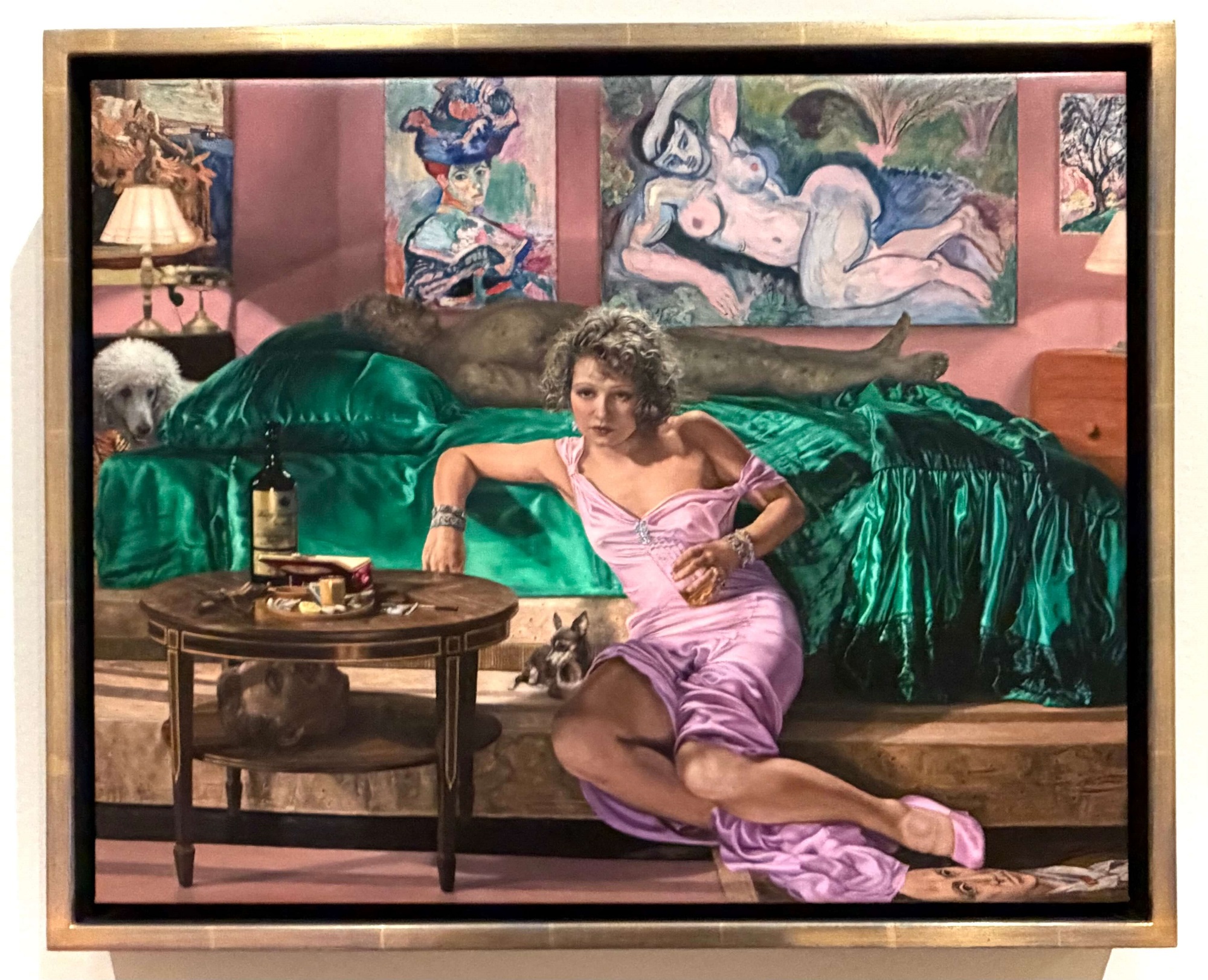Hilary Harkness. Answered Prayers, 2024. Matisse’s Femme au chapeau: A Modern Scandal. SFMOMA, SF.