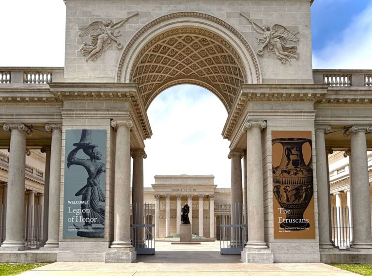 legion of honor entrance the etruscans from the heart of ancient italy san francisco a love letter to art 1 768x569